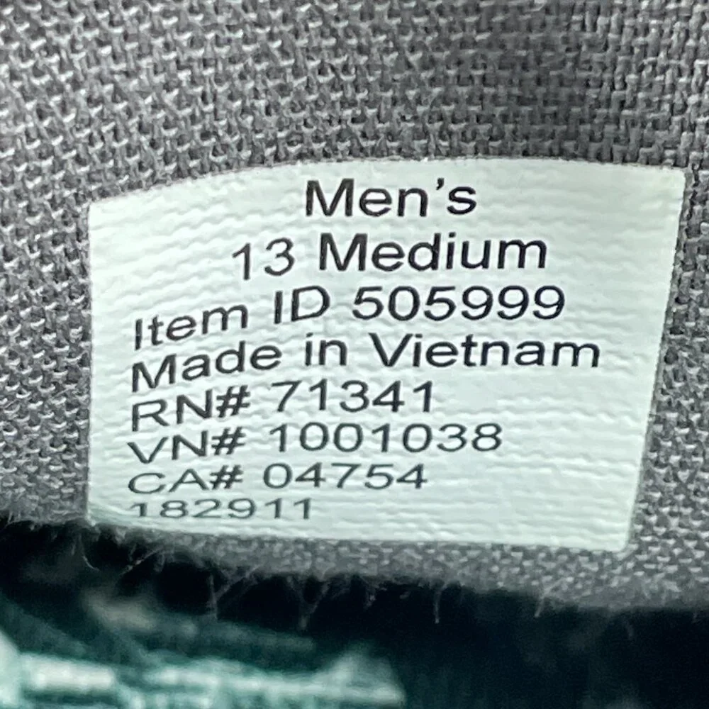 LL Bean Campside 2 Eye Boat Shoes Mens Size 13 Gray Casual Lace Up Low Top